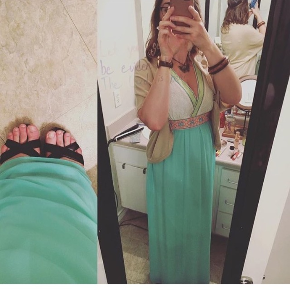 Altard state Aztec maxi dress
